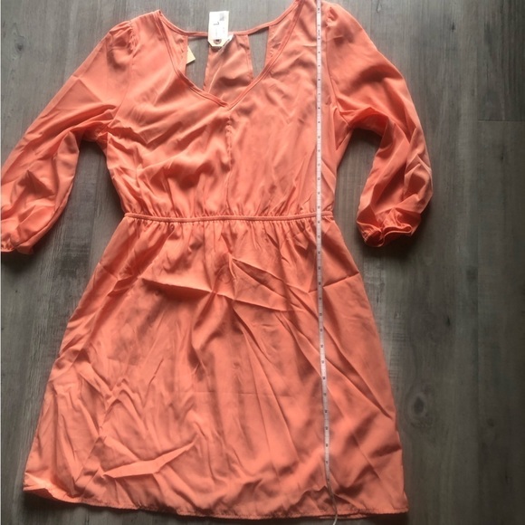 NWT Pink Owl Orange Dress size Large - Picture 3 of 13